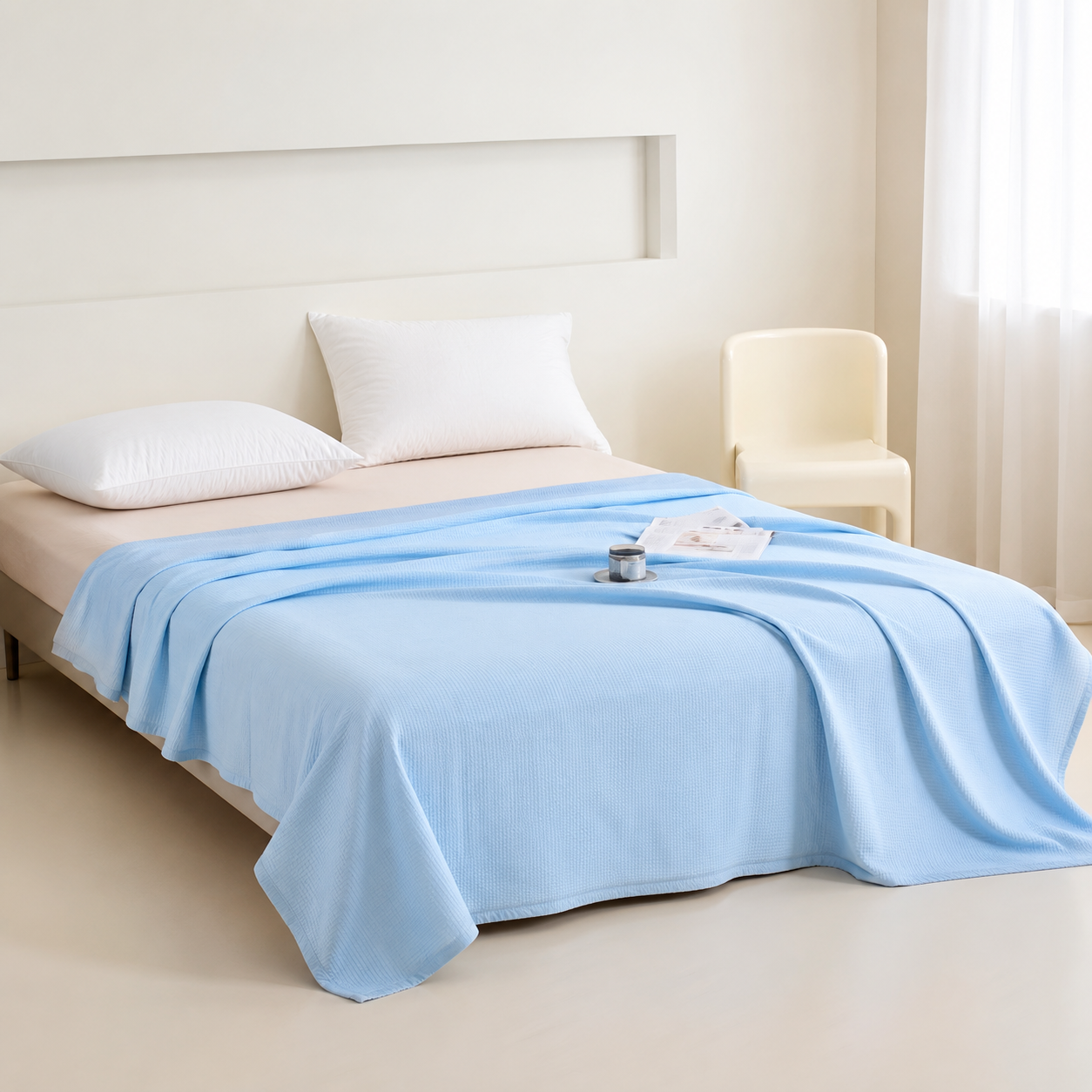 Cooling Blanket for Hot Sleepers | Lightweight Summer Cooling Throw