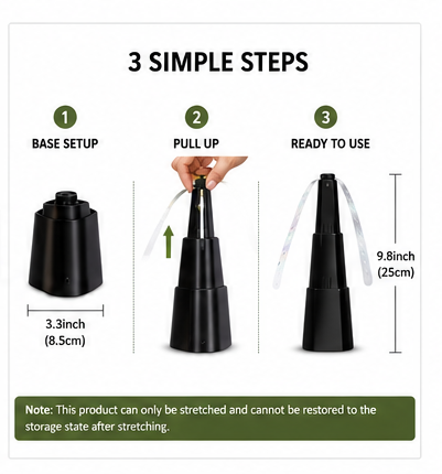 Portable Fly Repelling Fan – Chemical-Free Outdoor Food Protector