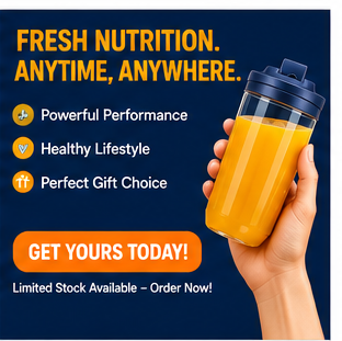 Portable USB Blender Bottle | Fresh Smoothies Anywhere