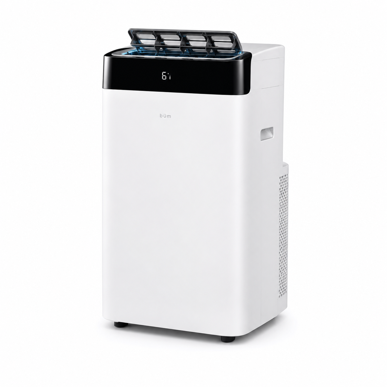 14,000 BTU Portable Air Conditioner with Remote Control | Cool Rooms Up to 550 Sq. Ft.