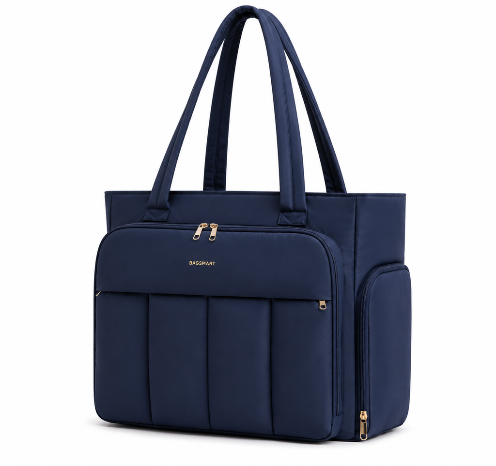 Insulated Everyday Tote Bag – Laptop, Lunch & Travel Organizer