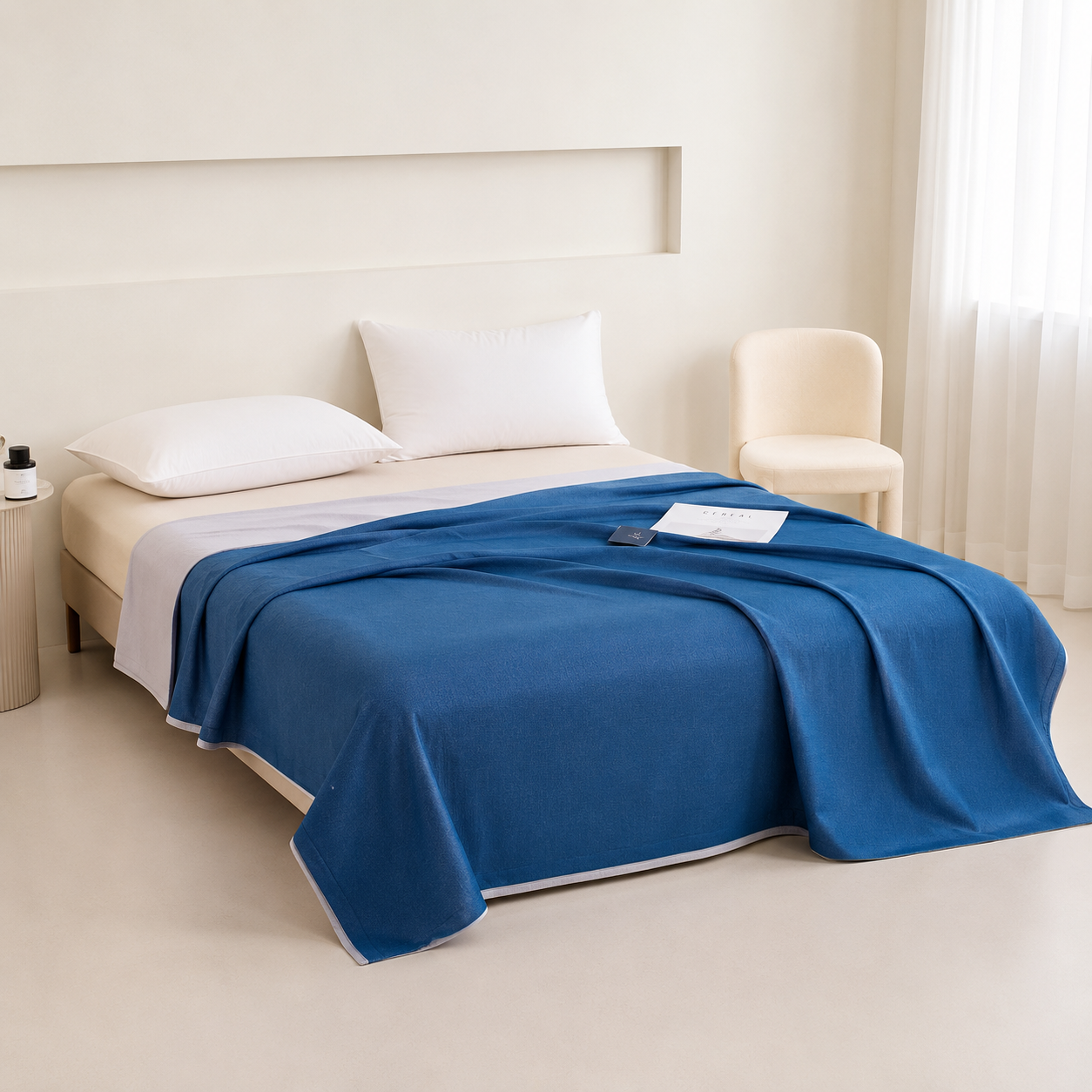 Cooling Blanket for Hot Sleepers | Lightweight Summer Cooling Throw