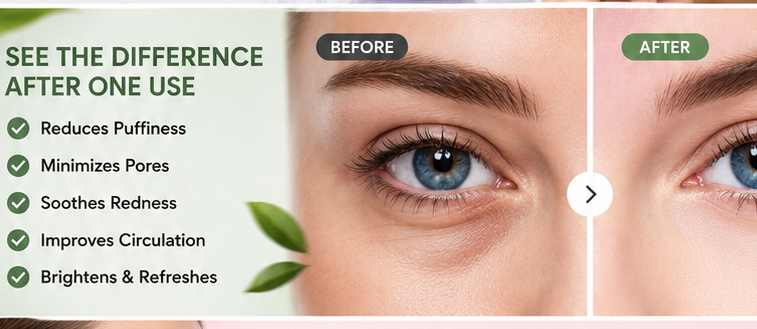 Ice Cooling Face Roller – Reduce Puffiness & Refresh Skin
